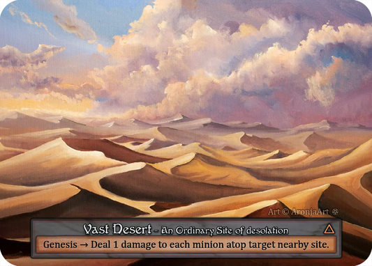 (FOIL) Vast Desert - Gothic - NM