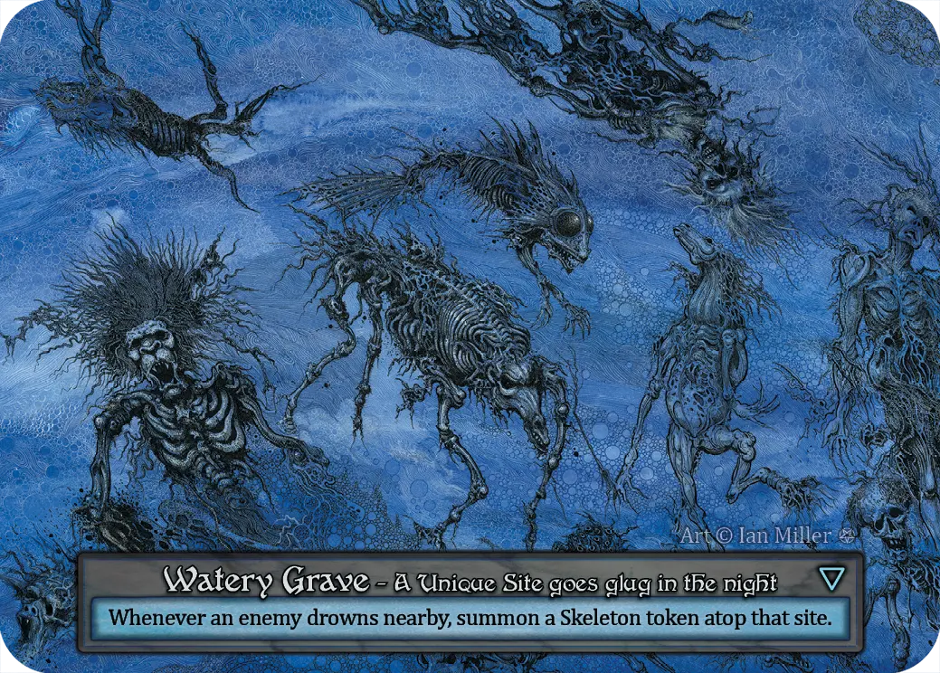 (FOIL) Watery Grave - Gothic - NM
