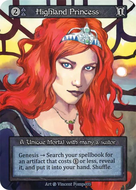 Highland Princess - Beta* - NM
