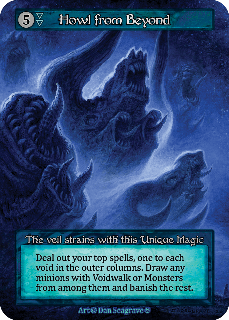 (FOIL) Howl from Beyond - Gothic - NM