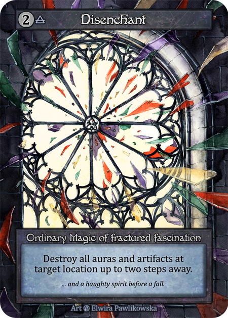 (FOIL) Disenchant - Beta* - NM
