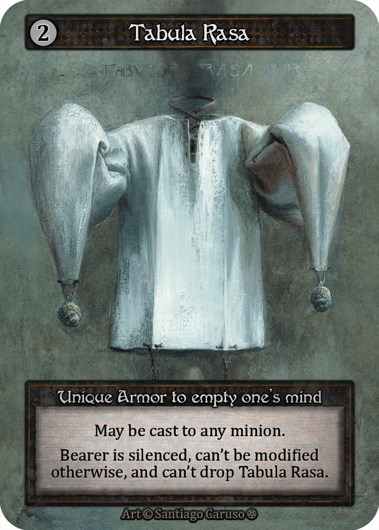 (FOIL) Tabula Rasa - Gothic - NM