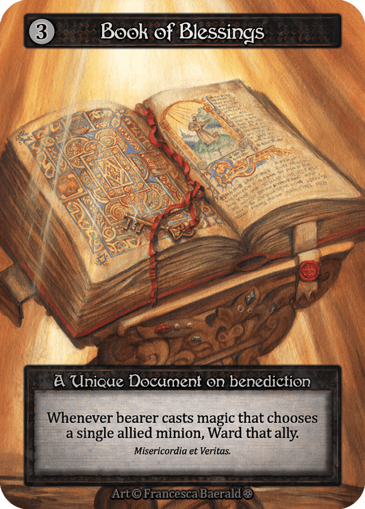 (FOIL) Book of Blessings - Gothic - NM