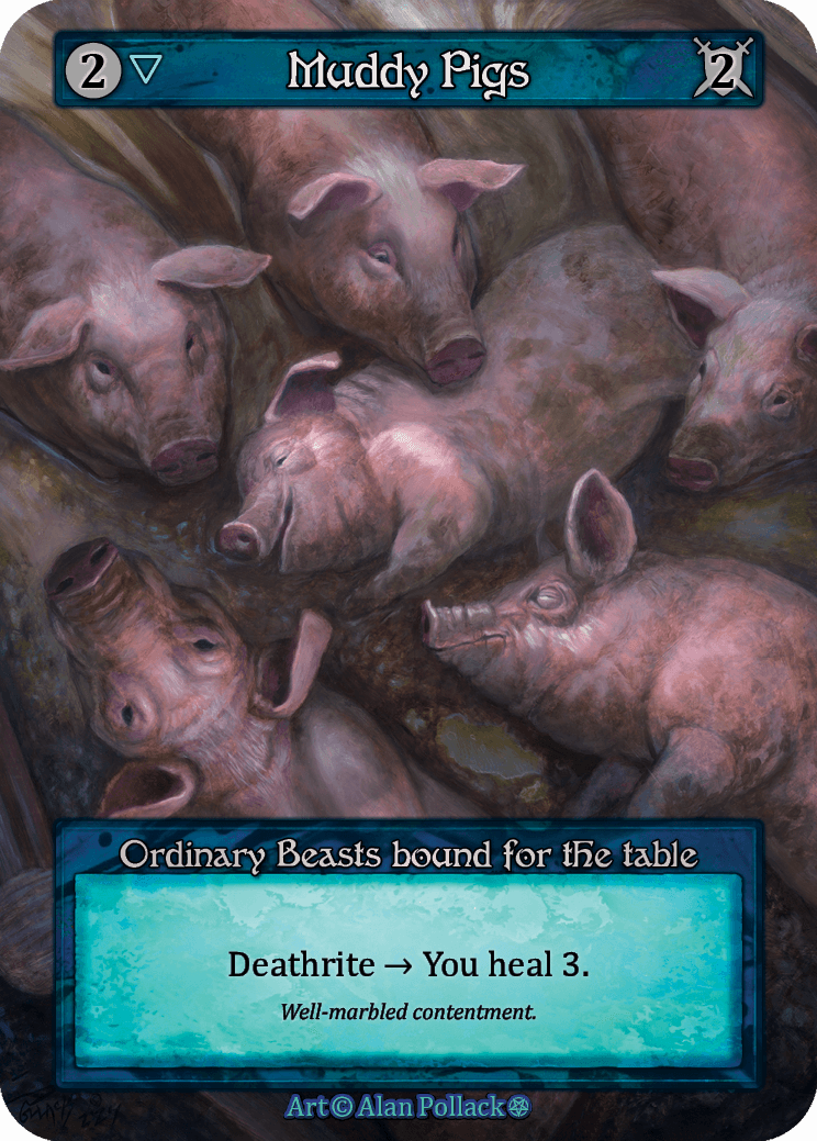 (FOIL) Muddy Pigs - Gothic - NM