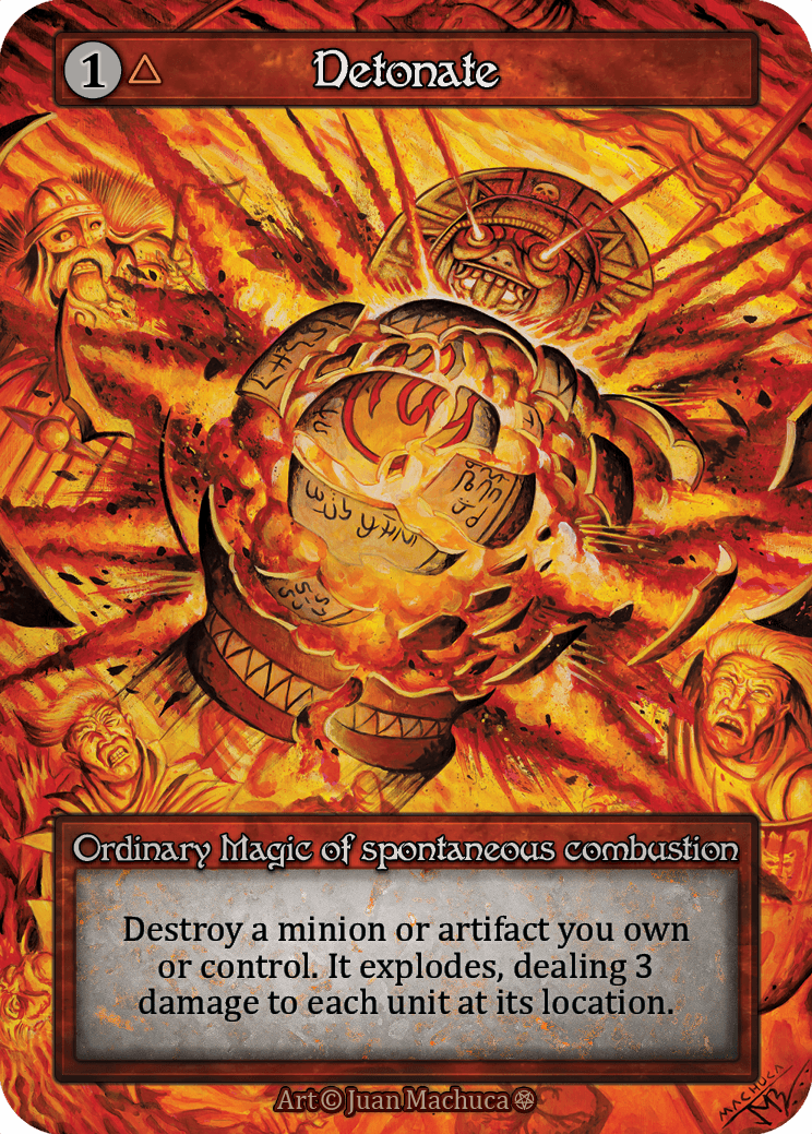 (FOIL) Detonate - Gothic - NM