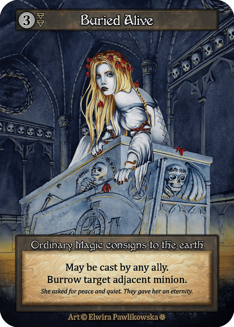 Buried Alive - Gothic - NM