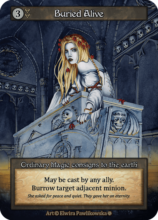 Buried Alive - Gothic - NM