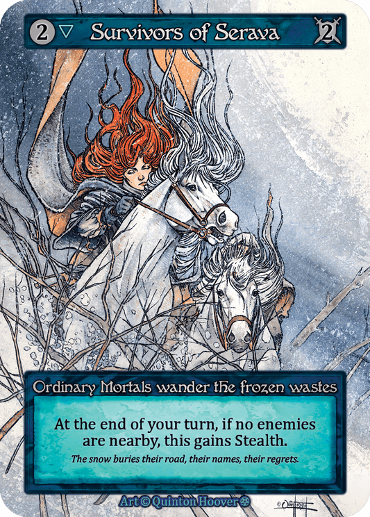 (FOIL) Survivors of Serava - Gothic - NM
