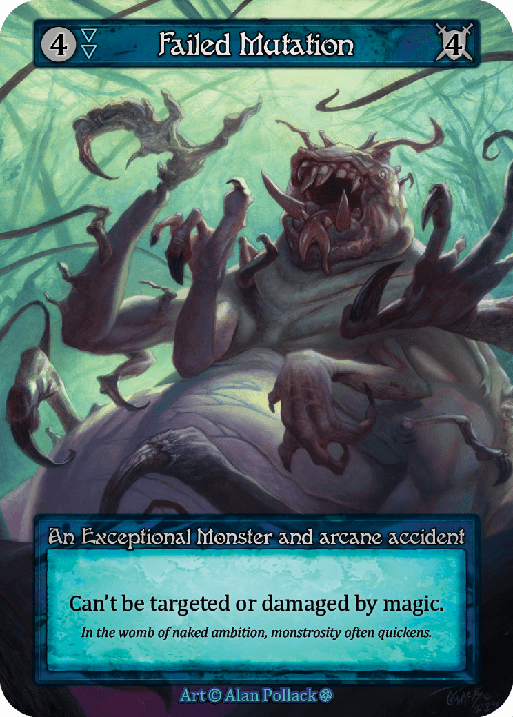(FOIL) Failed Mutation - Gothic - NM