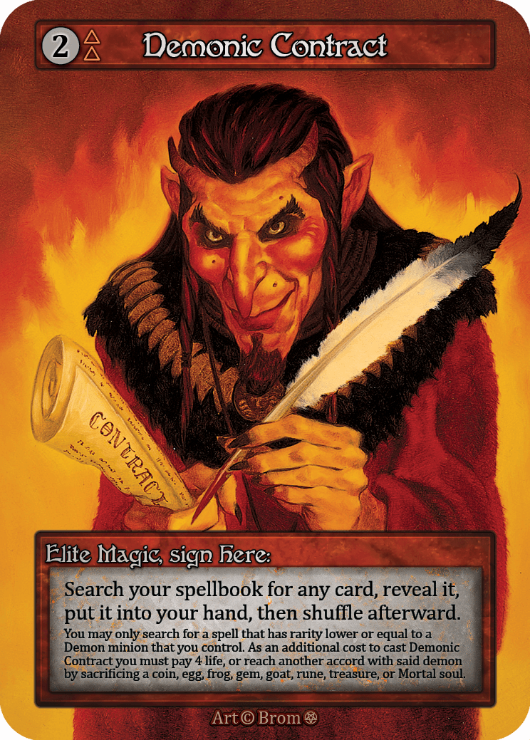 Demonic Contract - Gothic - NM