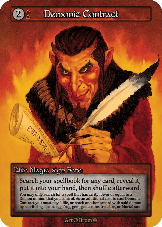 Demonic Contract - Gothic - NM