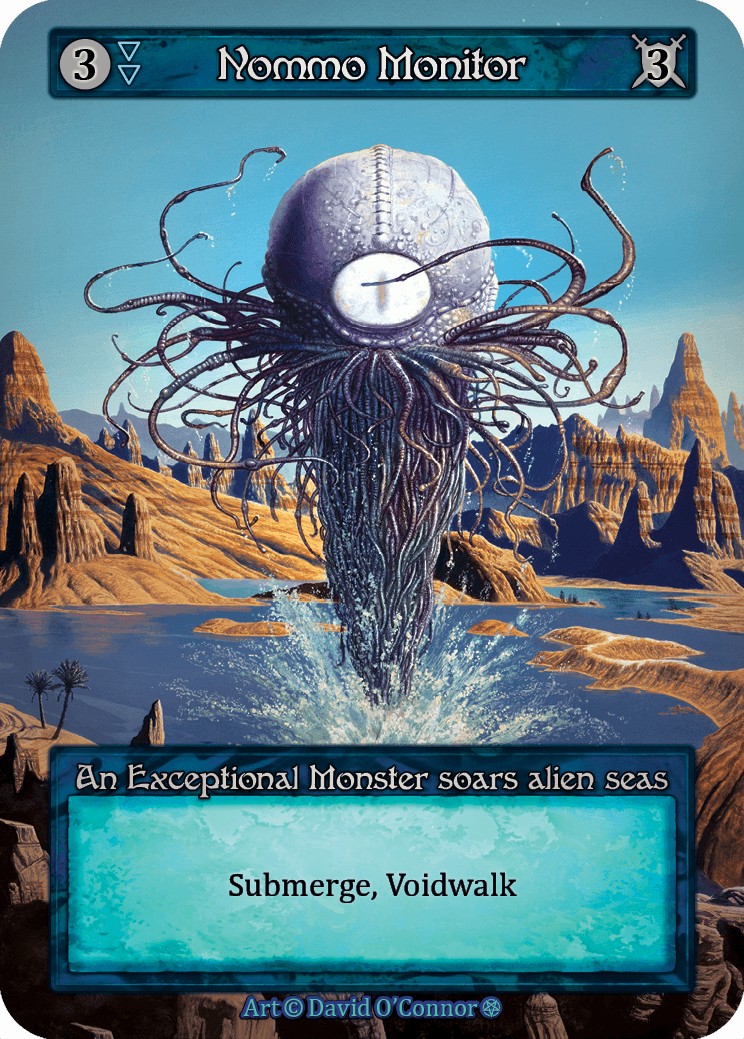 (FOIL) Nommo Monitor - Gothic - NM