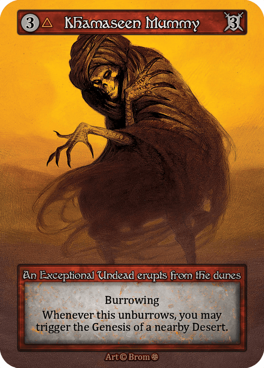 (FOIL) Khamaseen Mummy - Gothic - NM