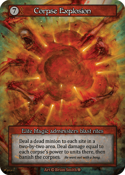 Corpse Explosion - Gothic - NM