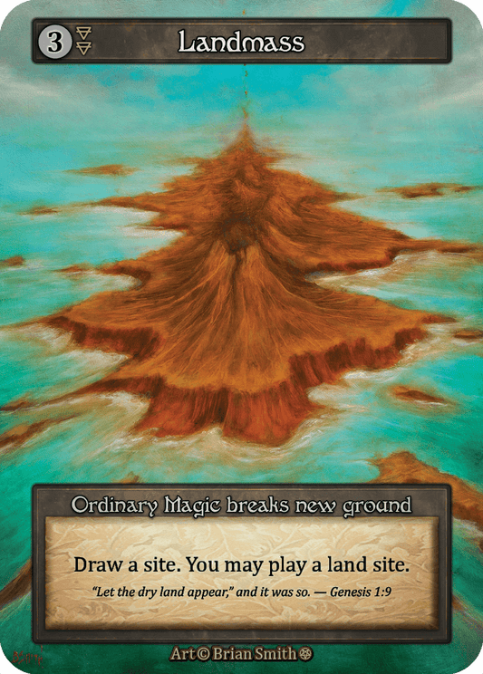 (FOIL) Landmass - Gothic - NM