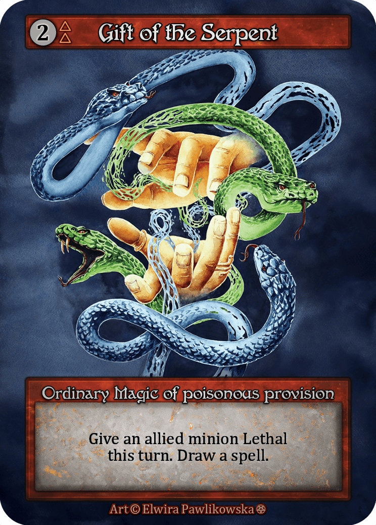 (FOIL) Gift of the Serpent - Gothic - NM