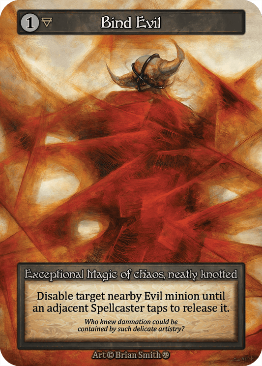 (FOIL) Bind Evil - Gothic - NM