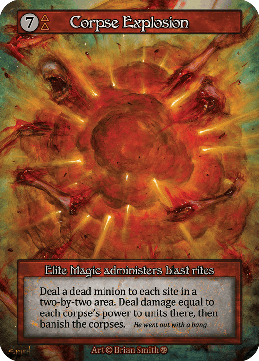 (FOIL) Corpse Explosion - Gothic - NM