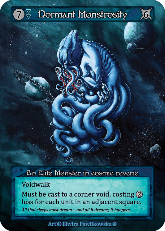 (FOIL) Dormant Monstrosity - Gothic - NM