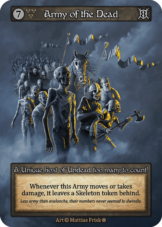 (FOIL) Army of the Dead - Gothic - NM