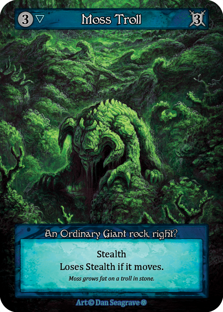 Moss Troll - Gothic - NM