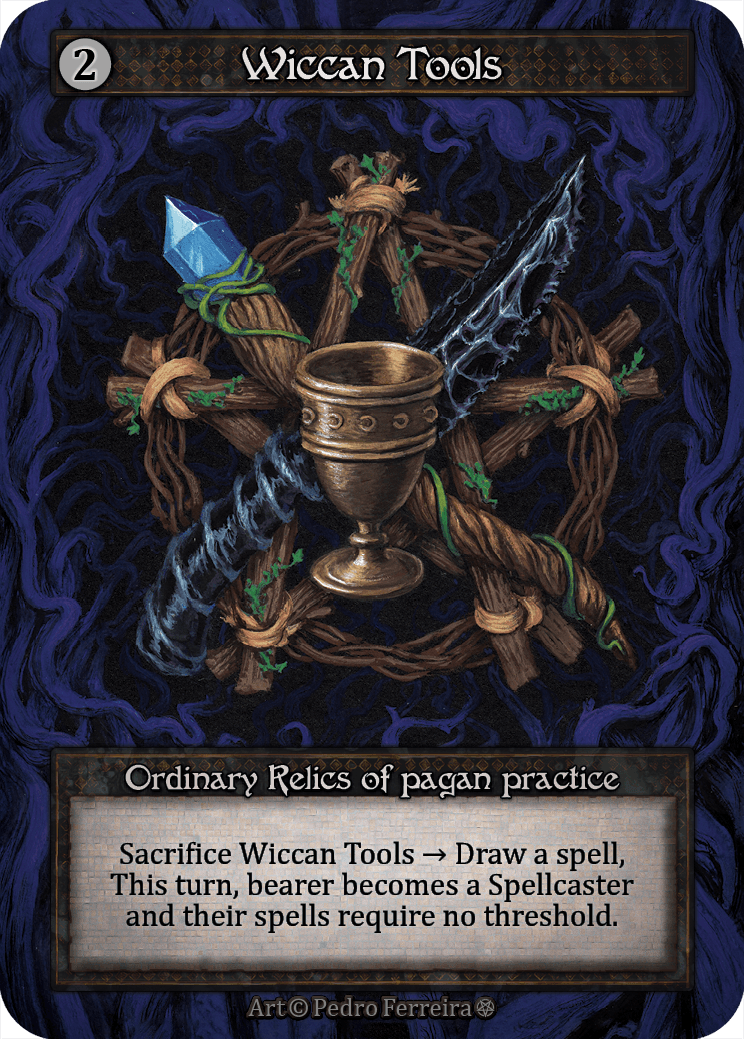 Wiccan Tools - Gothic - NM