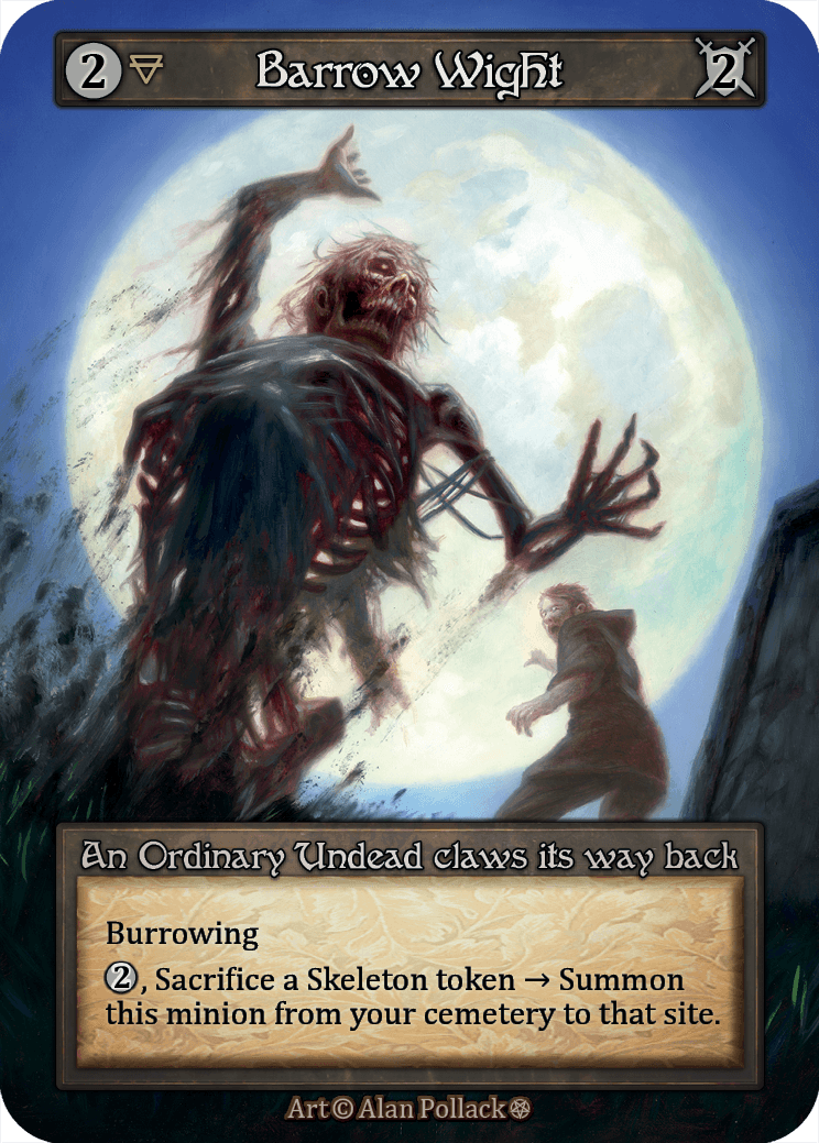 (FOIL) Barrow Wight - Gothic - NM