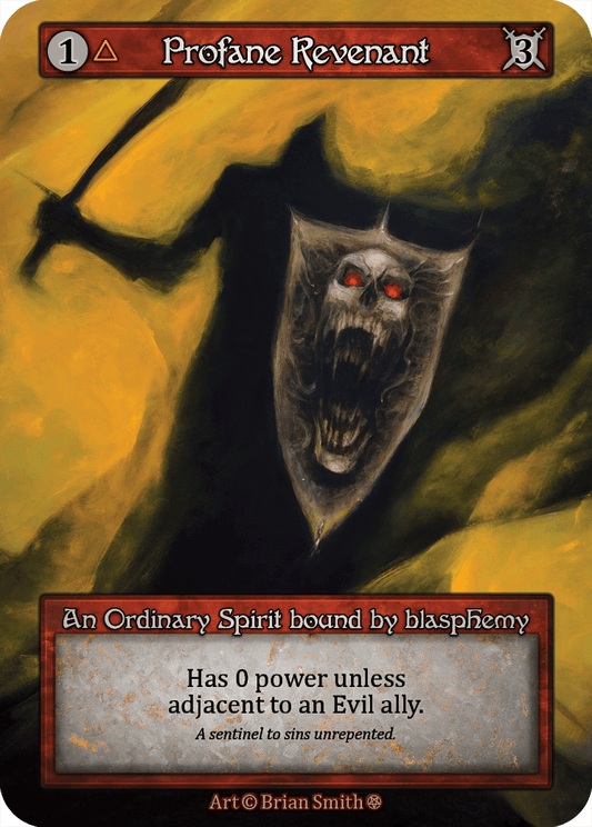 (FOIL) Profane Revenant - Gothic - NM