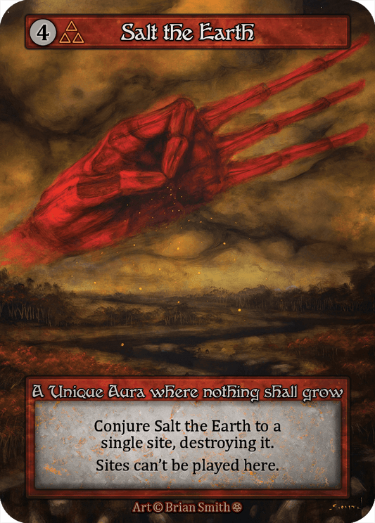(FOIL) Salt the Earth - Gothic - NM