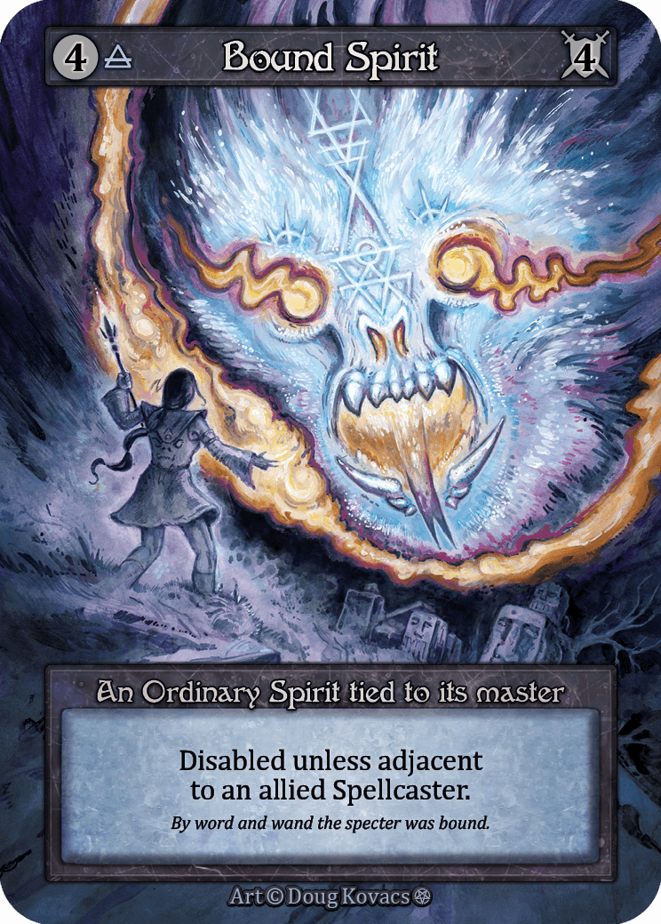 (FOIL) Bound Spirit - Gothic - NM