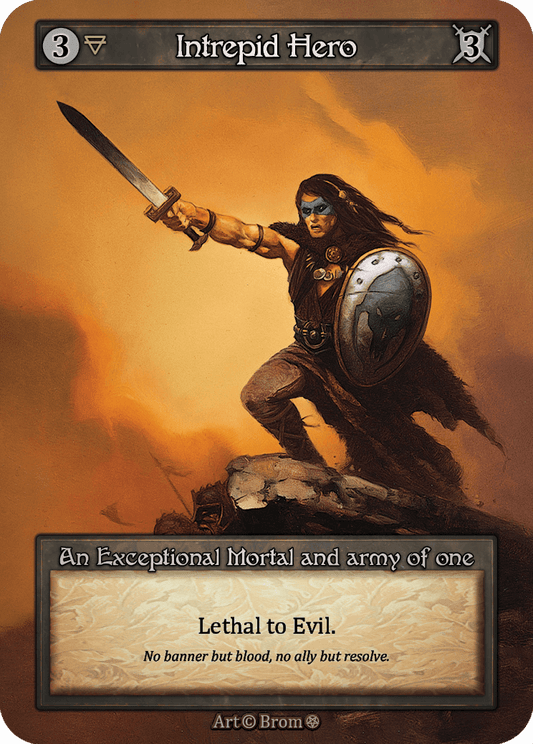 (FOIL) Intrepid Hero - Gothic - NM