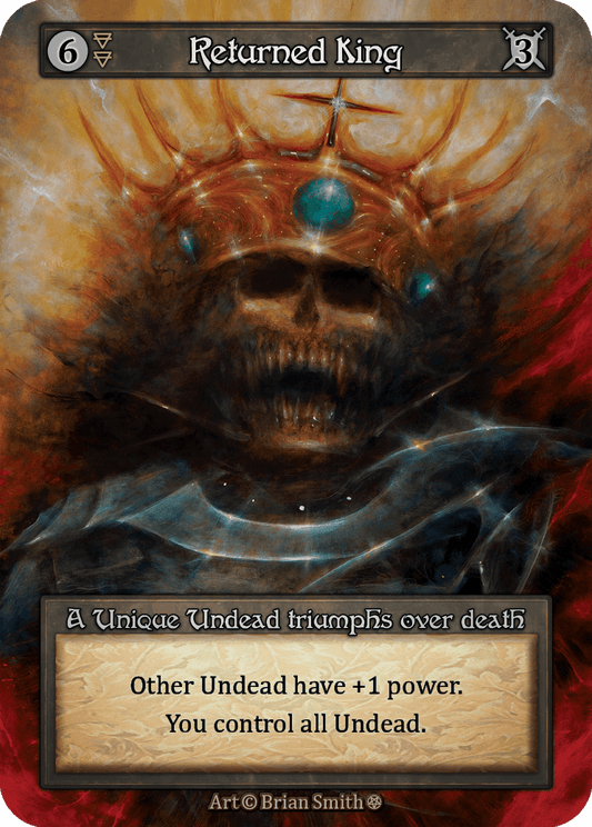 (FOIL) Returned King - Gothic - NM
