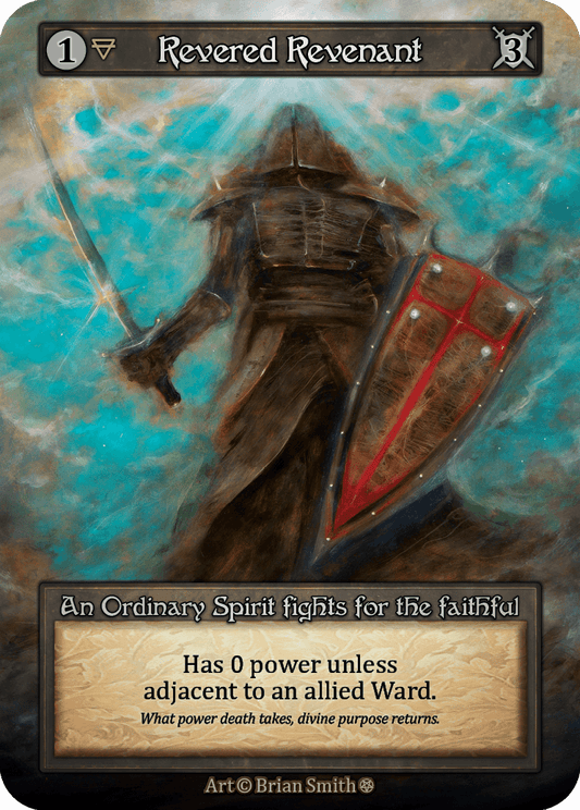 (FOIL) Revered Revenant - Gothic - NM