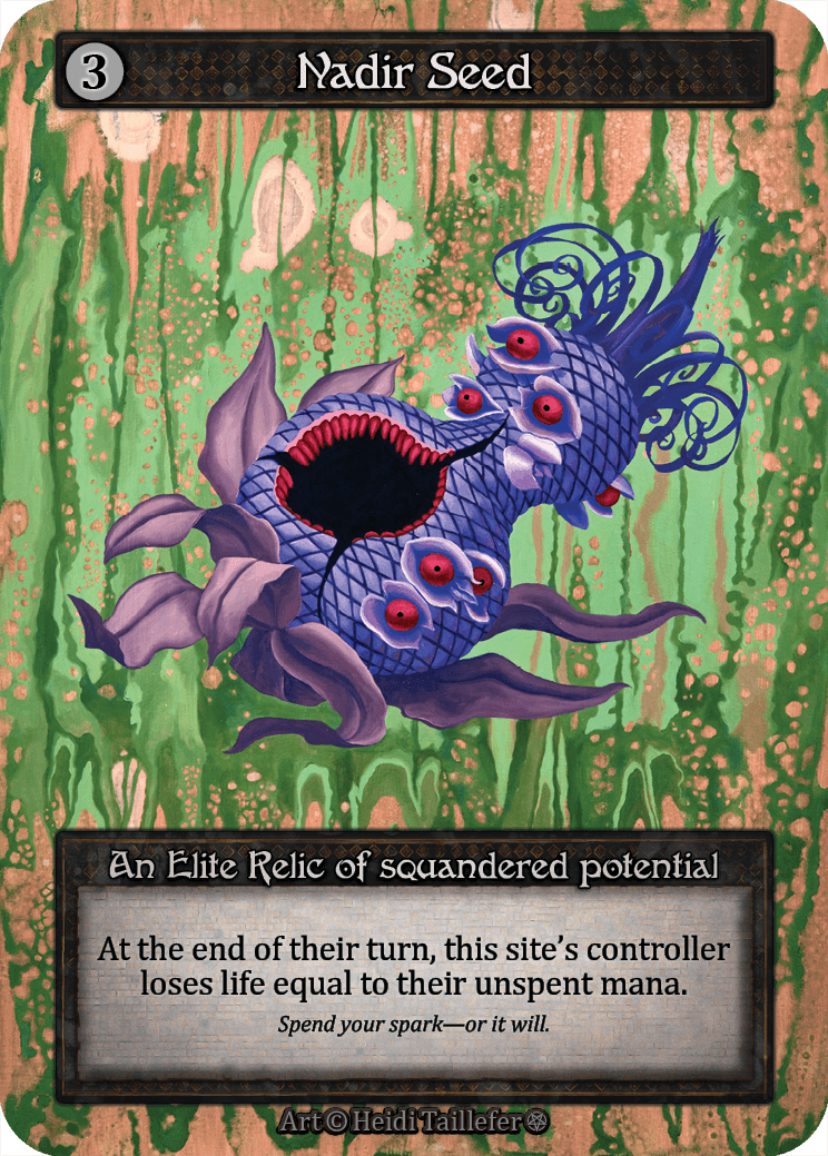 (FOIL) Nadir Seed - Gothic - NM