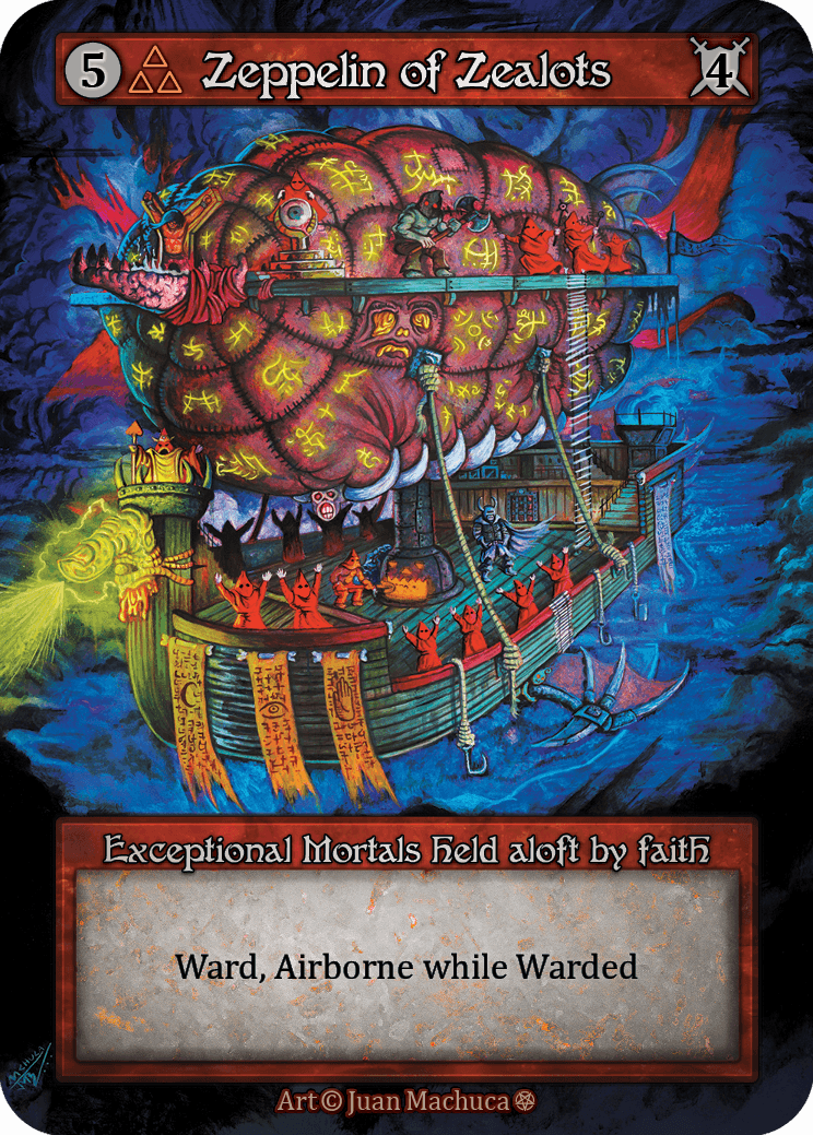 Zeppelin of Zealots - Gothic - NM