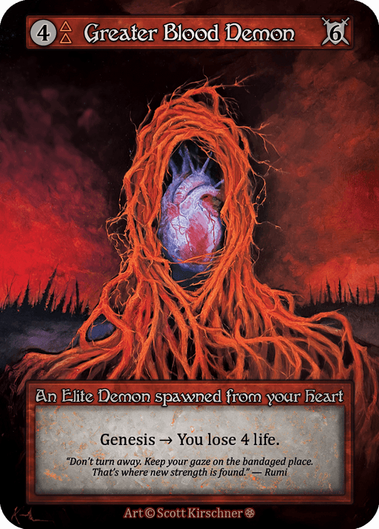 Greater Blood Demon - Gothic - NM