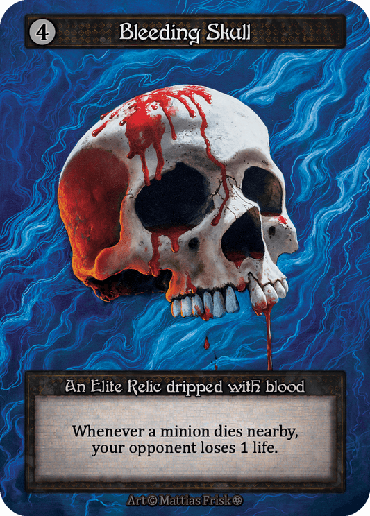 Bleeding Skull - Gothic - NM