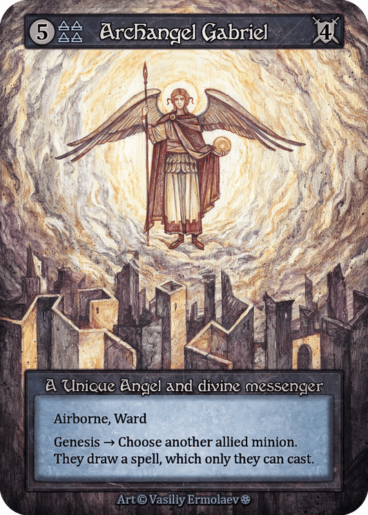 (FOIL) Archangel Gabriel - Gothic - NM