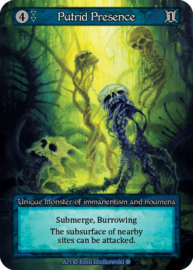 (FOIL) Putrid Presence - Gothic - NM