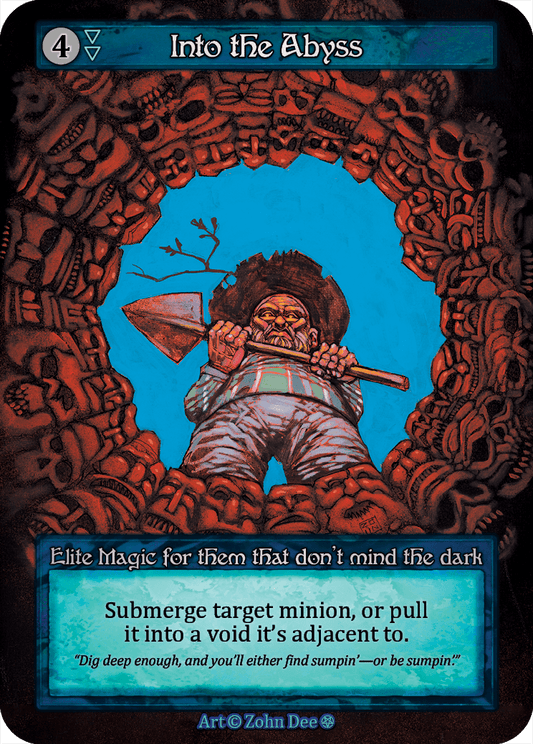 (FOIL) Into the Abyss - Gothic - NM