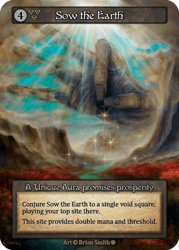 (FOIL) Sow the Earth - Gothic - NM