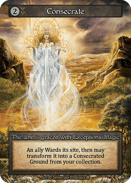 (FOIL) Consecrate - Gothic - NM