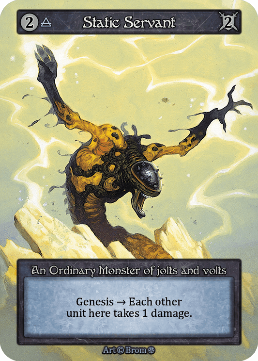 (FOIL) Static Servant - Gothic - NM