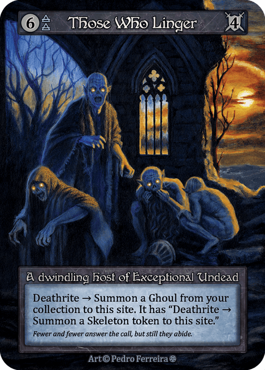 Those Who Linger - Gothic - NM