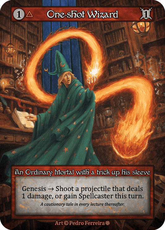 One-shot Wizard - Gothic - NM