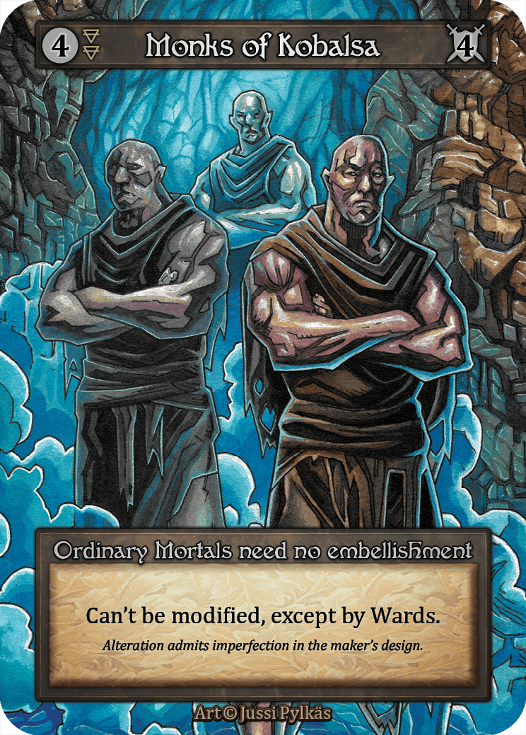 (FOIL) Monks of Kobalsa - Gothic - NM