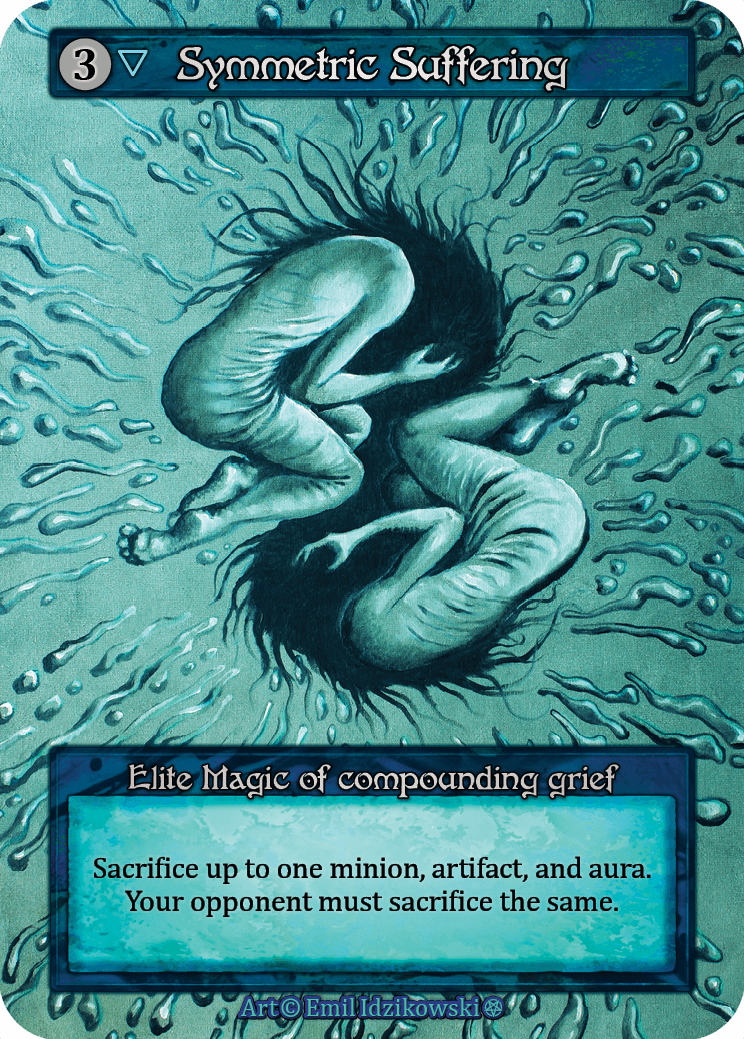 (FOIL) Symmetric Suffering - Gothic - NM
