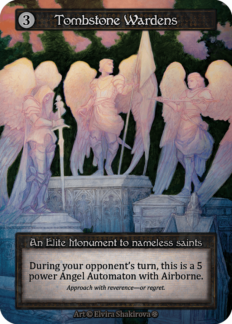 (FOIL) Tombstone Wardens - Gothic - NM