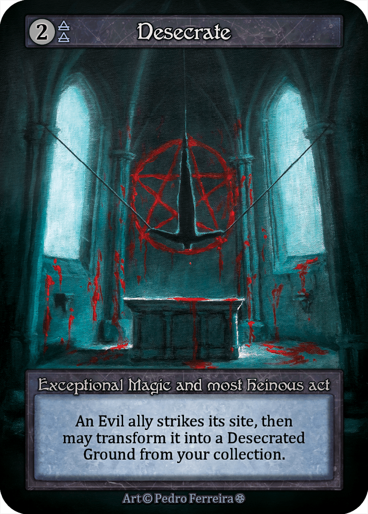 Desecrate - Gothic - NM
