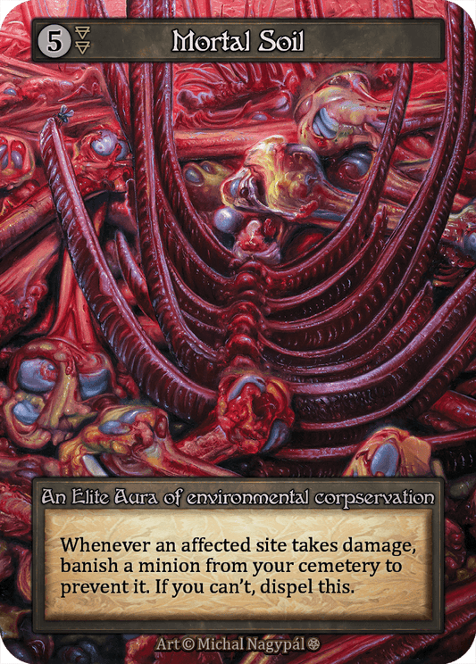 (FOIL) Mortal Soil - Gothic - NM